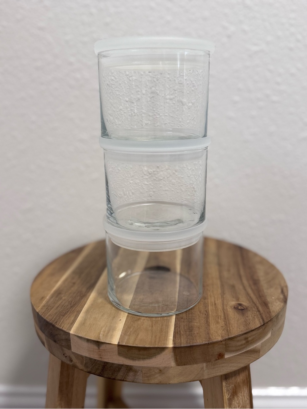 Target Made By Design Glass Food Storage Set 7pc Modular Stackable Jars & 4 Lids - Picture 8 of 11